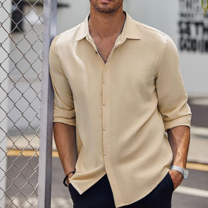 LeinenHerren Weißhemd ArktisPur